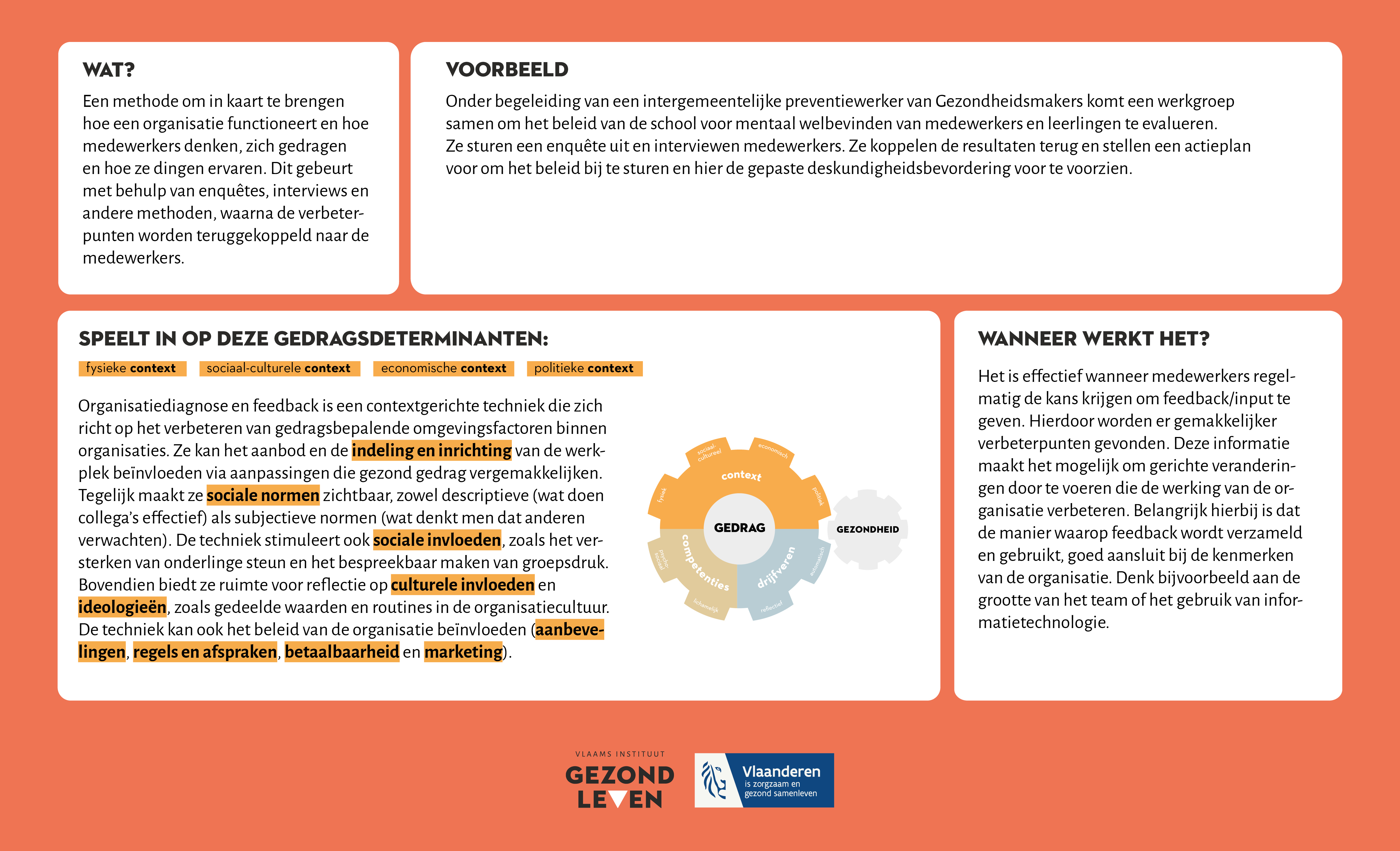 Diagnose en feedback binnen organisaties