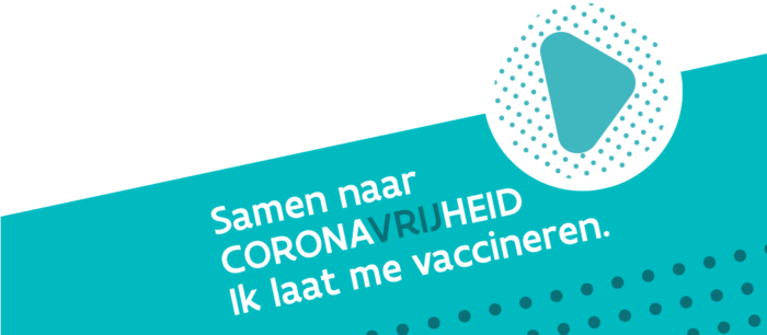 Covid19 vaccinatie digitaal fotokader