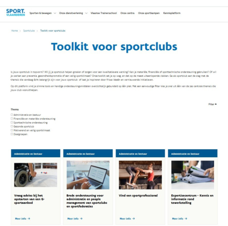 Invloed stakeholders benutten toolkit sportclubs