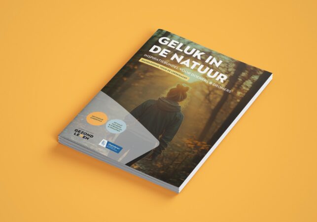 Mock up Inspiratiebundel Geluk in de natuur
