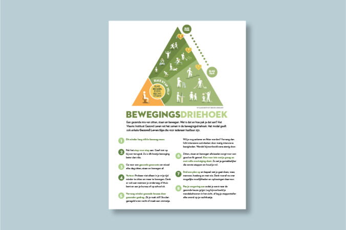 Steekkaart beweginsdriehoek