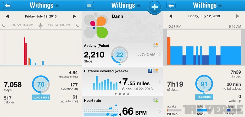 Withings Health Mate App