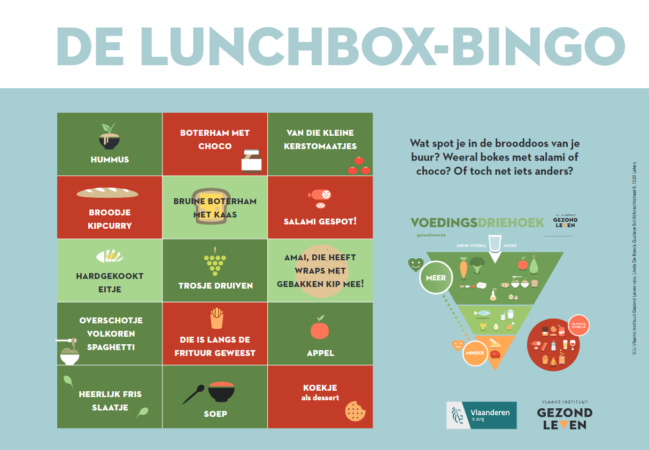 Nudging placemat voorbeeld