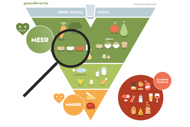GL voedingsdriehoek vergrootglas 1
