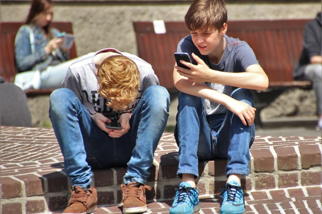 Boys Cellphones Children 159395