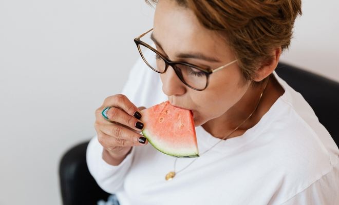 Laat je niet afleiden eet mindful